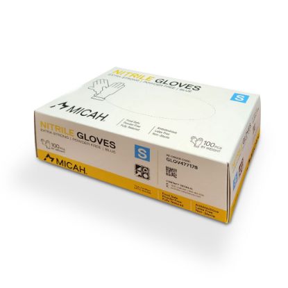 Nitrile Examination Gloves, Powder Free Nitrile Gloves, Extra Strong Blue Gloves, HACCP Approved Gloves, Medical and Dental Nitrile Gloves, Micah Nitrile Gloves