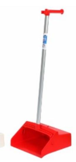 Picture of General purpose lobby pan with pistol grip & Broom - Red 