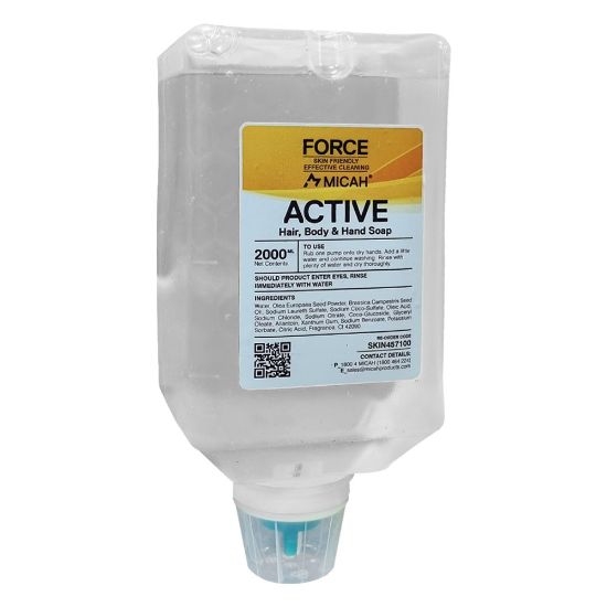 Picture of Micah Active Hair Body Hands Soap Pod - 2000mL
