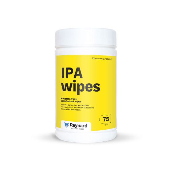 Picture of IPA 70% Isopropyl Hard Surface Disinfectant Wipes Canister