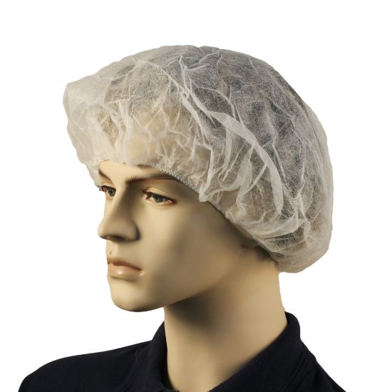 Picture of Hair Nets Non Woven Circular WHITE 21in