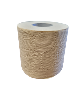 Picture of Toilet Paper Roll Enviromentally Sustainable Bamboo 2 Ply 330 Sheets