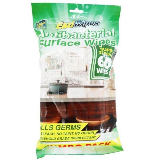 Picture of Surface Wipes Antibacterial - PACK-60
