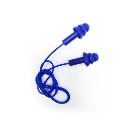 Picture of FREE SAMPLE - Reusable Earplugs - Eco-Friendly, Detectable, Corded Blue