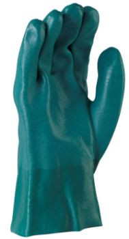 Picture of Gloves PVC -Double Dipped Green 27cm