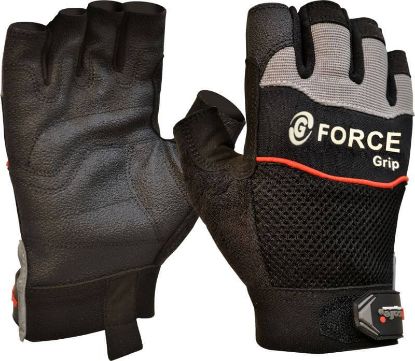 Picture of Glove -'G-Force Grip' Mechanics glove, fingerless