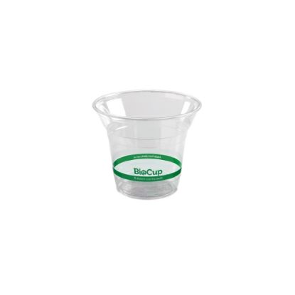 Picture of 300ml Plastic Cold Cup Biopak - Flared Rim Style  