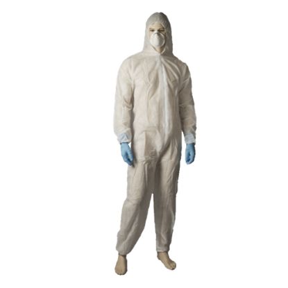 Picture of Coveralls Polypropylene White - Standard non-rated
