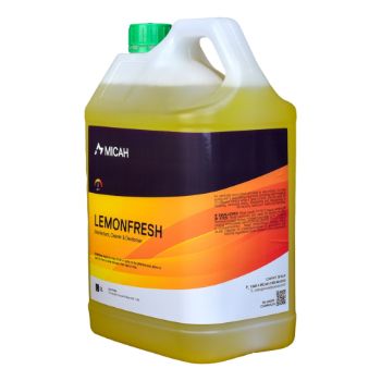 Micah Lemon Fresh Disinfectant Cleaner 5L Bottle | Cleaning Supplies Brisbane Queensland