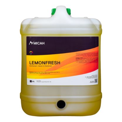 Picture of Micah Lemon Fresh Disinfectant, Cleaner & Deodoriser- Bulk 20L