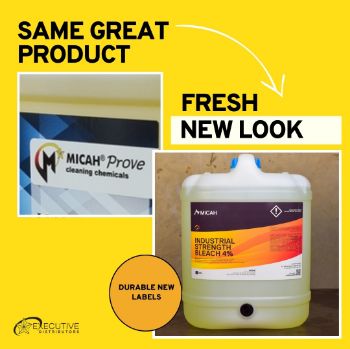 Picture of Micah Industrial Strength Bleach 4% - Bulk 20L