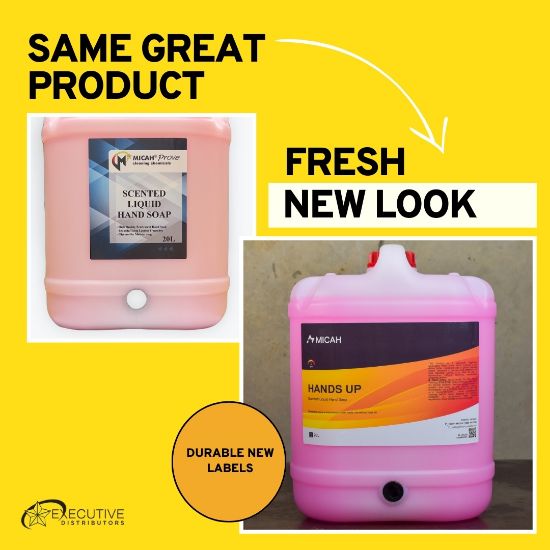 Picture of Micah Hands Up Scented Liquid Hand Soap - Bulk 20L 