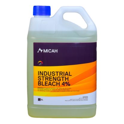 Picture of Micah Industrial Strength Bleach 4% - 5L   