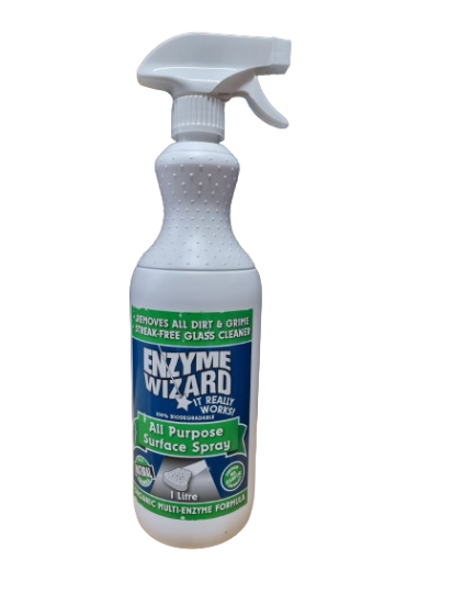 Picture of Enzyme Wizard All Purpose Surface Spray - 1L Bottle With Trigger