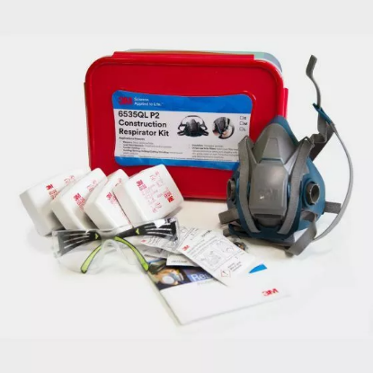 Picture of 3M™ Construction Respirator Kit 6535, P2, Large 