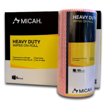 Picture of Heavy Duty Wipes On A Roll - 90 Sheets Per Roll - Micah