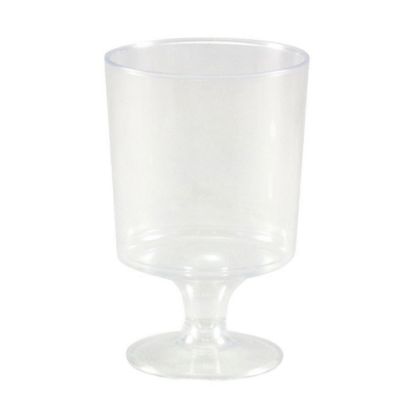 Picture of Wine Goblets 175-185ml Clear Plastic 
